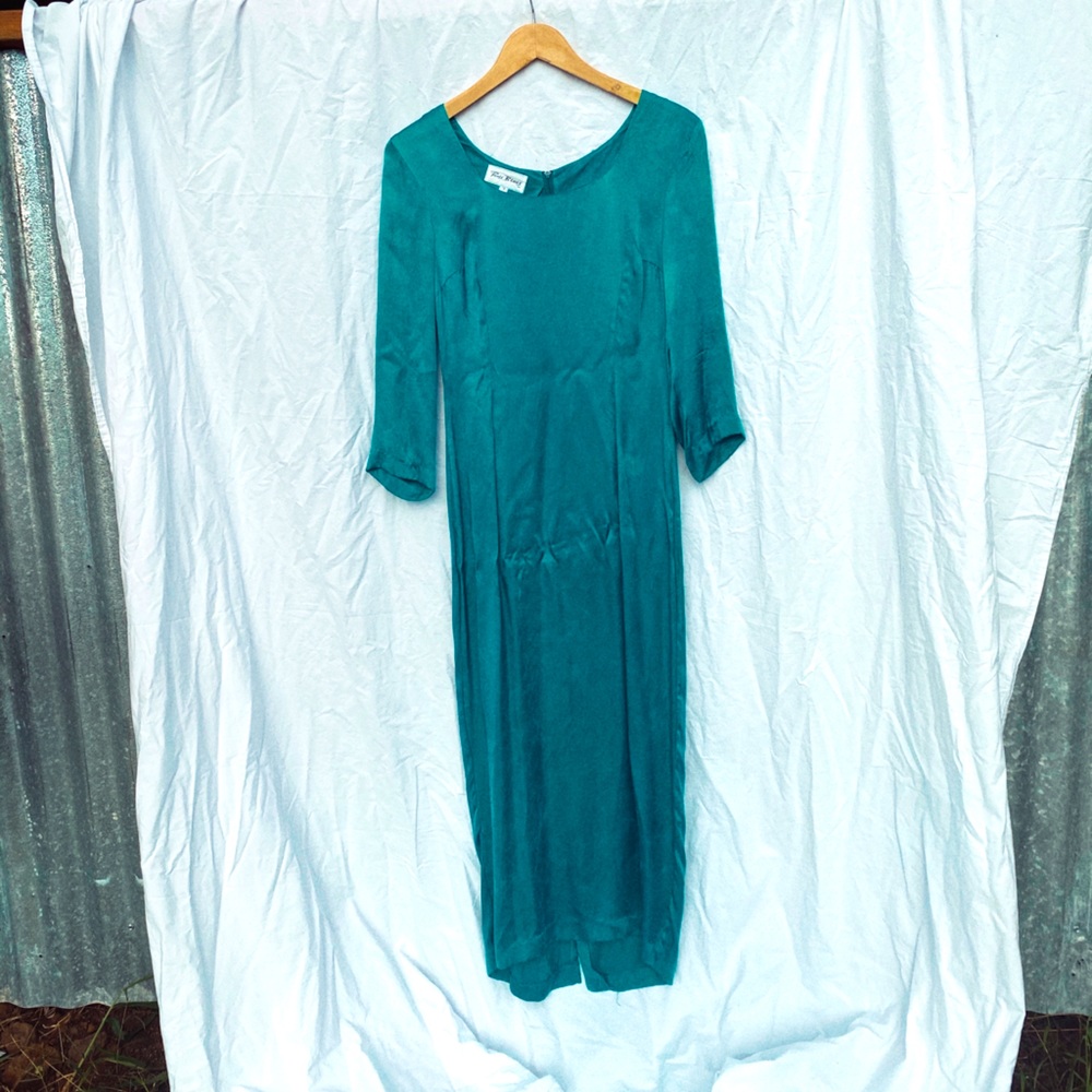 Vintage 100% SILK dress